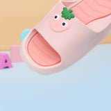 Comfy Bottom Multi-Fruit Character Kids Slipper