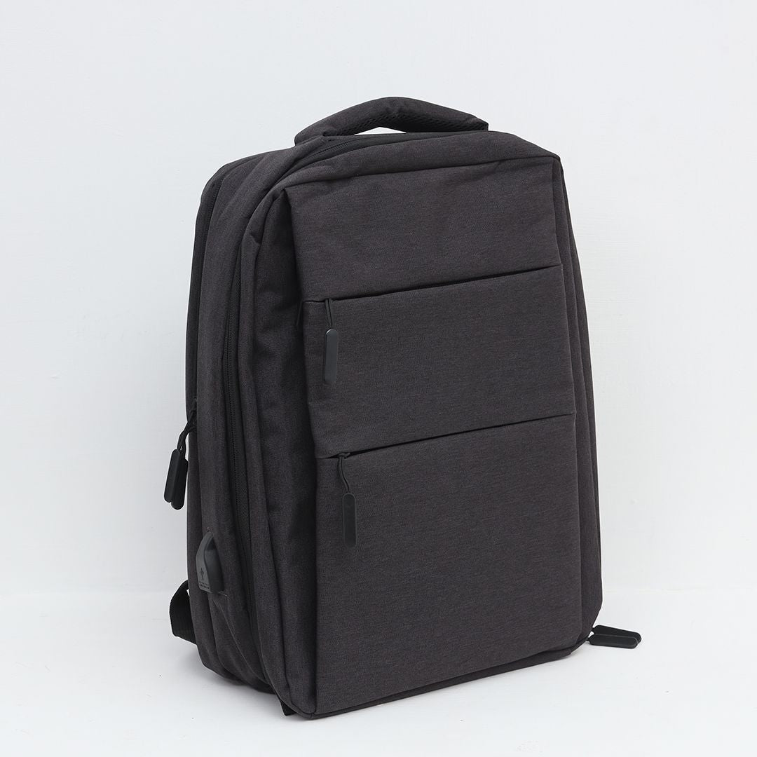 Unisex Stylish USB Charging Laptop Backpack Bag