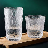 Glacier Pattern Frosted Glass Set-6 Pcs
