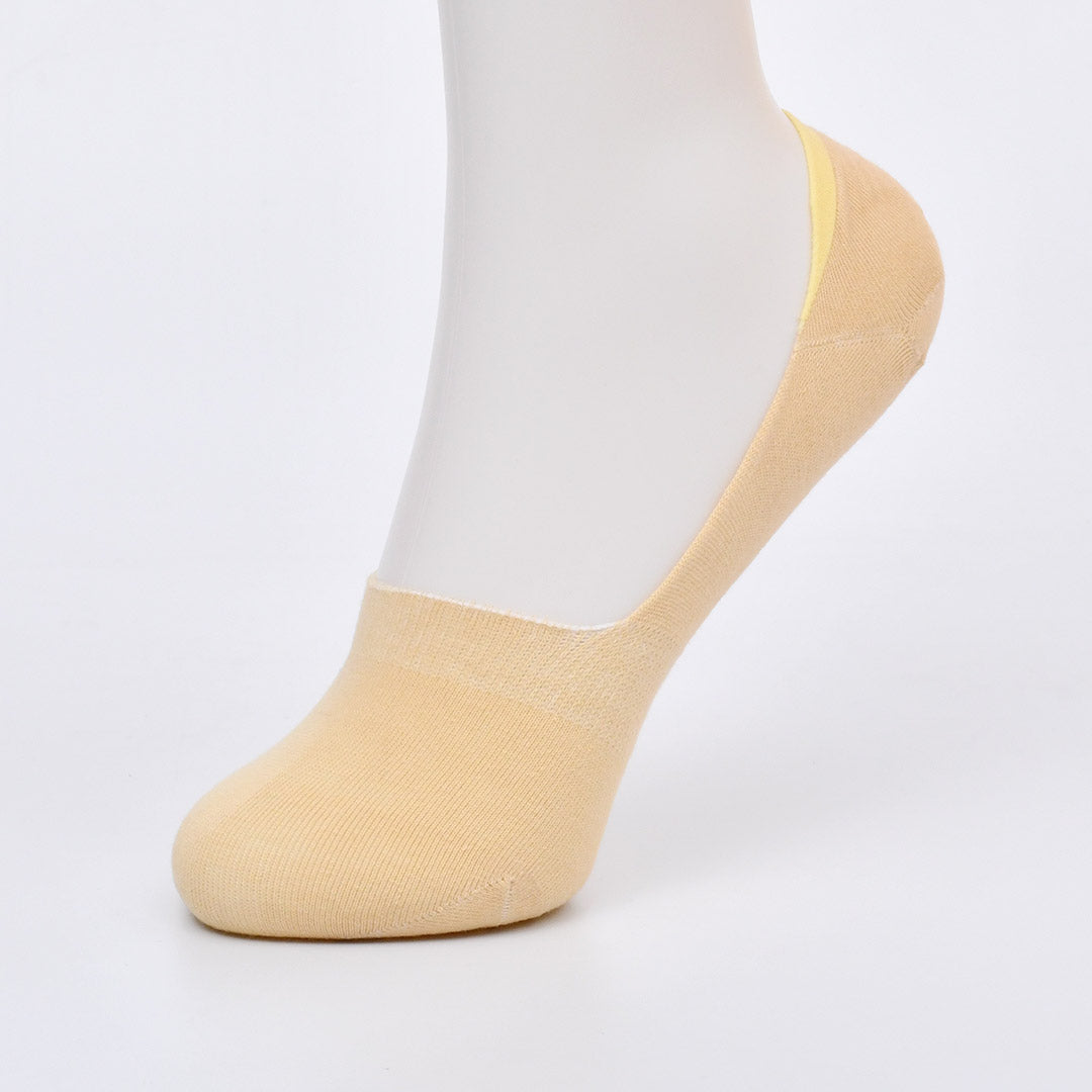 Happy Toes Premium Cotton No Show Socks (Any Random Color)
