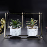 Nordic Swing Style Marble Flower Pot