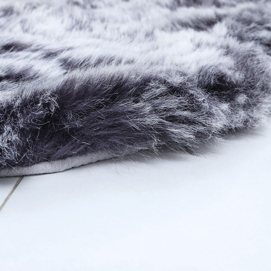 Indoor Anti-Slip Shaggy Rug- Charcoal