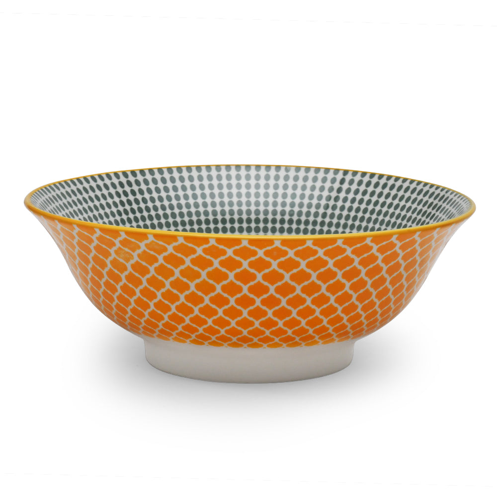 Sunshine Florist Bestway Ceramic Salad Bowl (4535869898861)