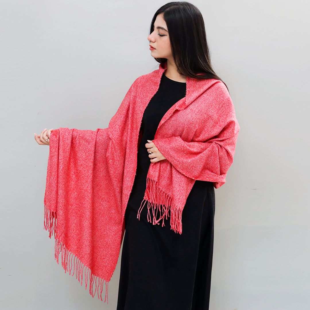 Dual Shade Polyester Cotton Scarves