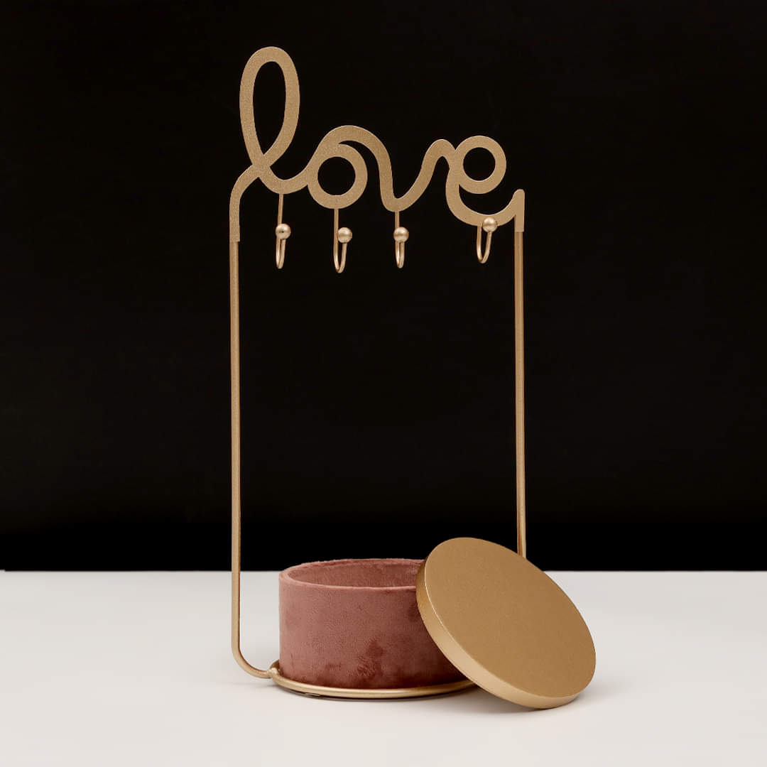 Love Design Jewelry Holder & Hook Stand