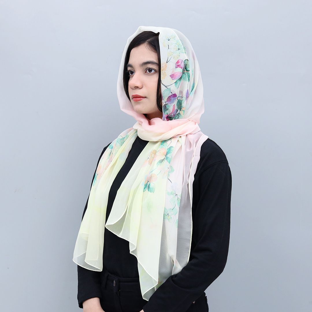 Silk Fancy Check Women Scarves