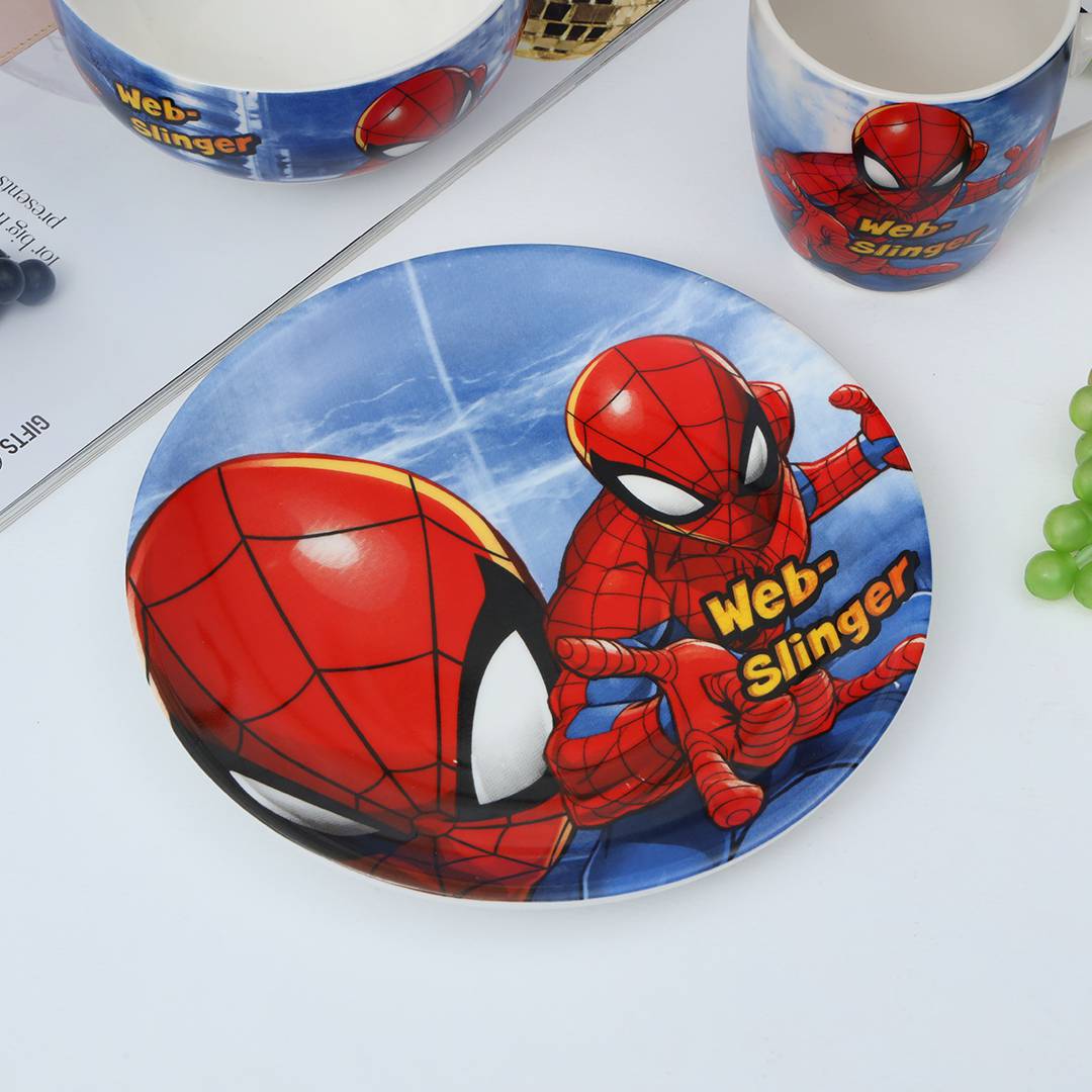 Mythic Kids Appetizer Ceramic Dinner Set- 3Pcs