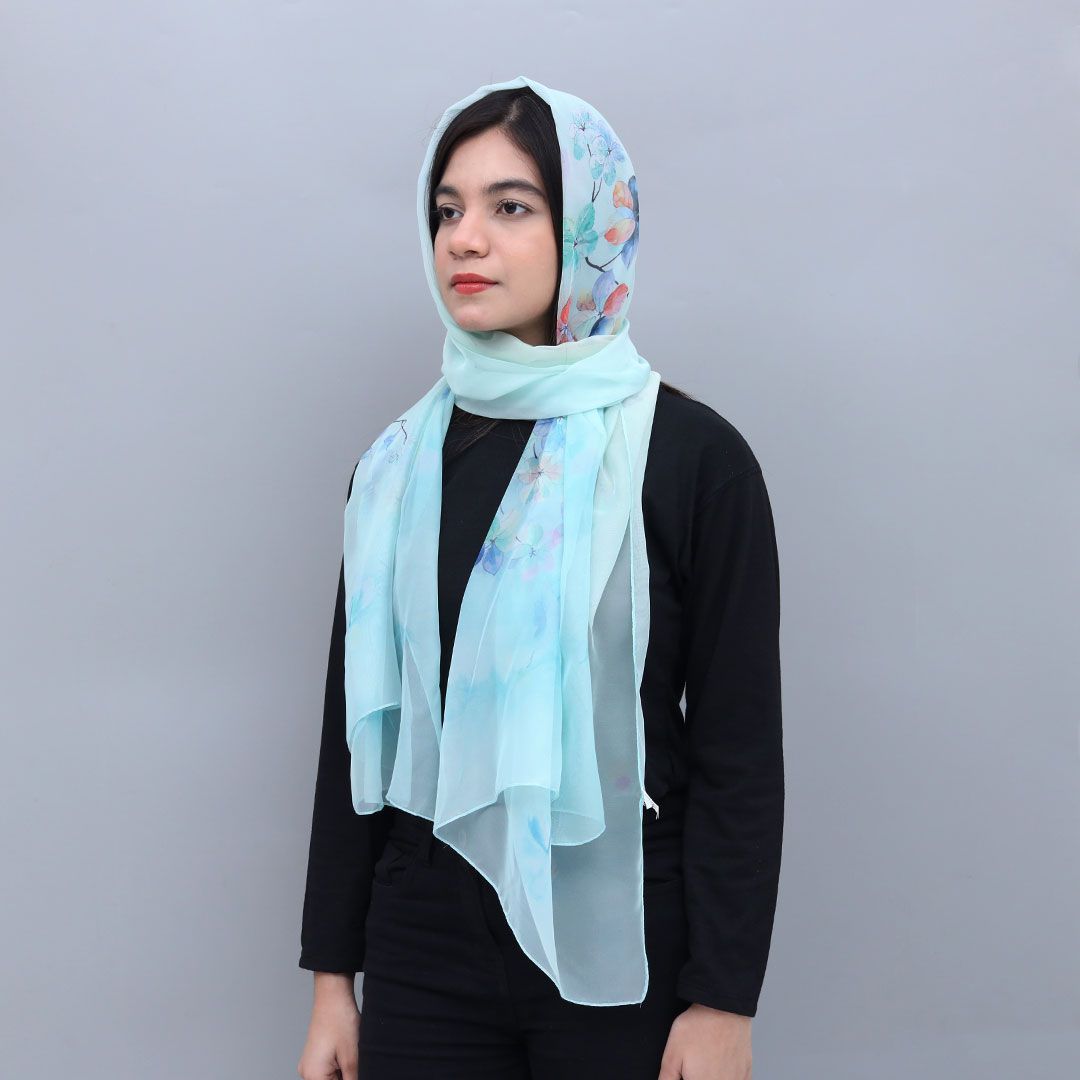 Silk Fancy Check Women Scarves