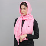 Silk Fabric Plain long Scarves