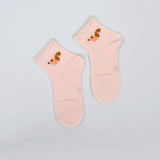 Cute Foxi Premium No Show Ankle Socks (Pack of 5)