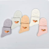 Cute Foxi Premium No Show Ankle Socks (Pack of 5)