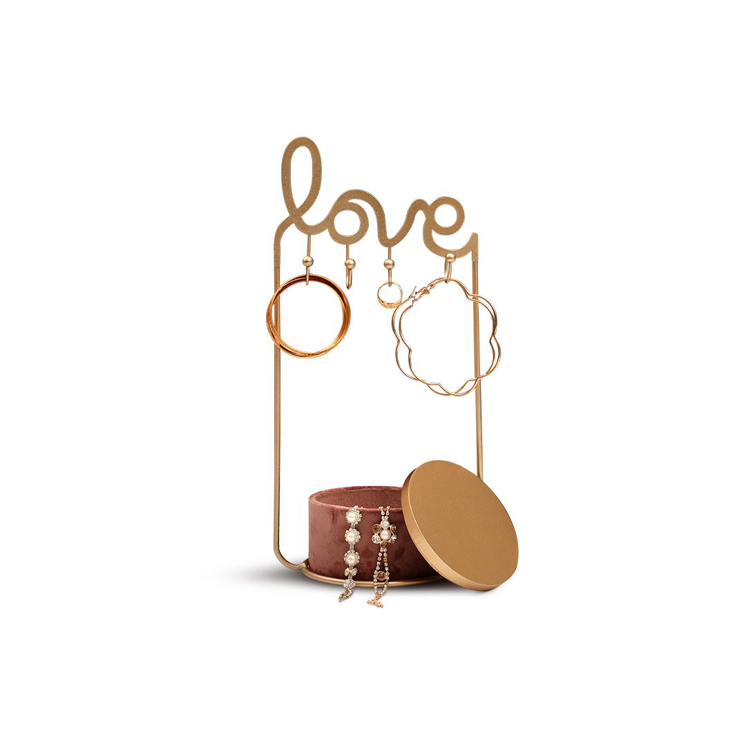 Love Design Jewelry Holder & Hook Stand