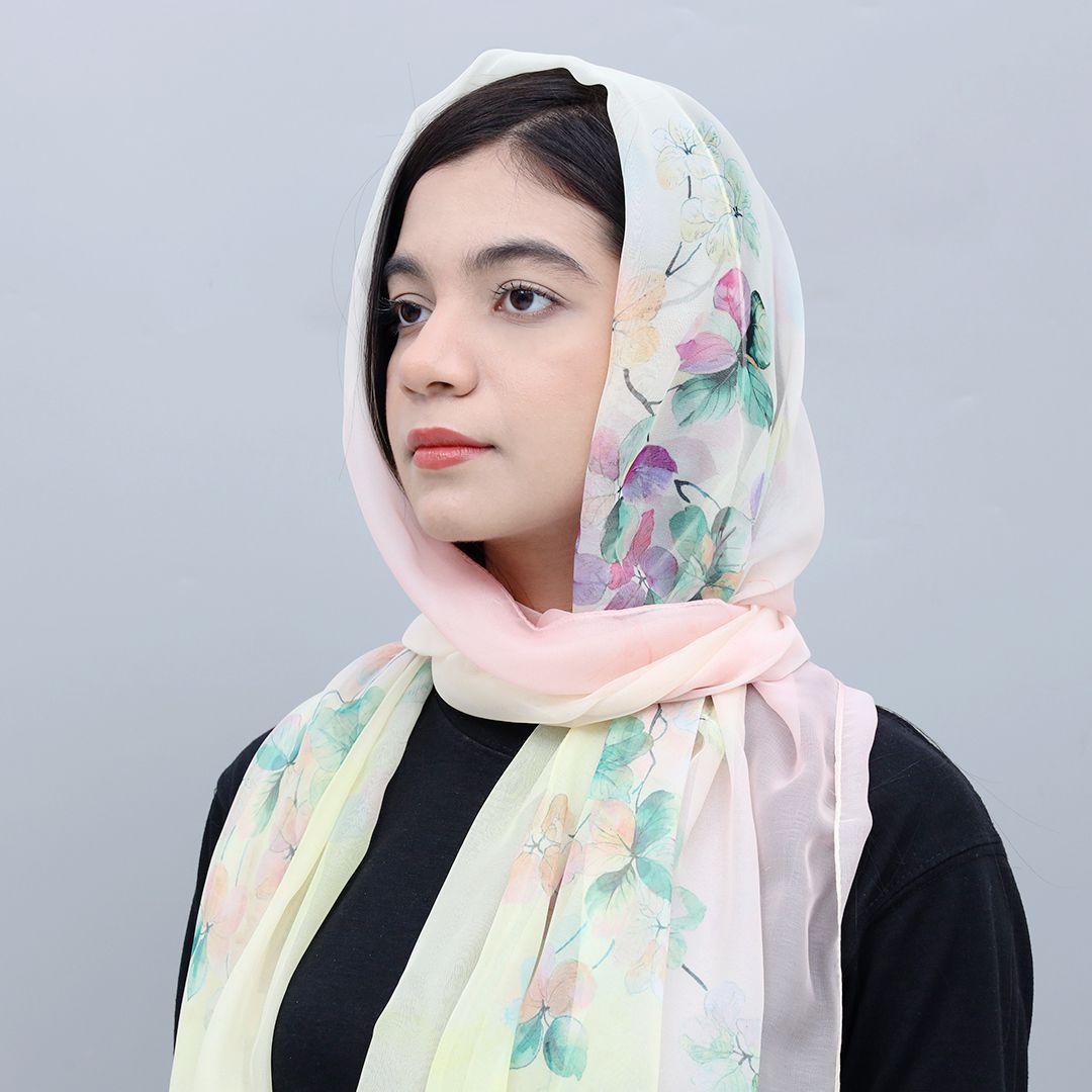 Silk Fancy Check Women Scarves