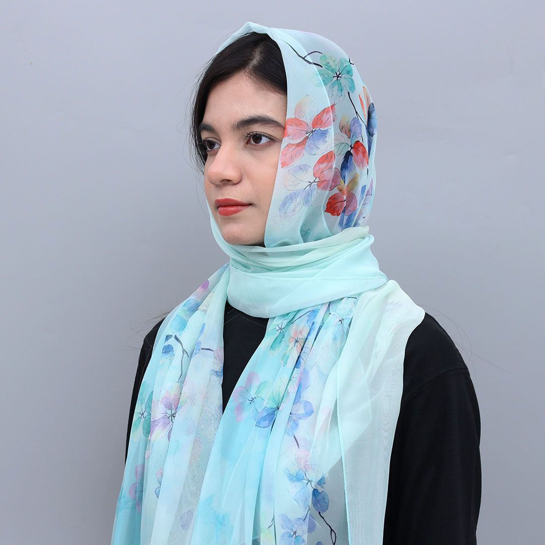 Silk Fancy Check Women Scarves