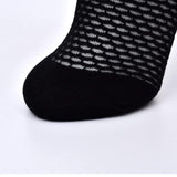 Mosaic Pattern Cut Liner No Show Socks (Any Random Color)