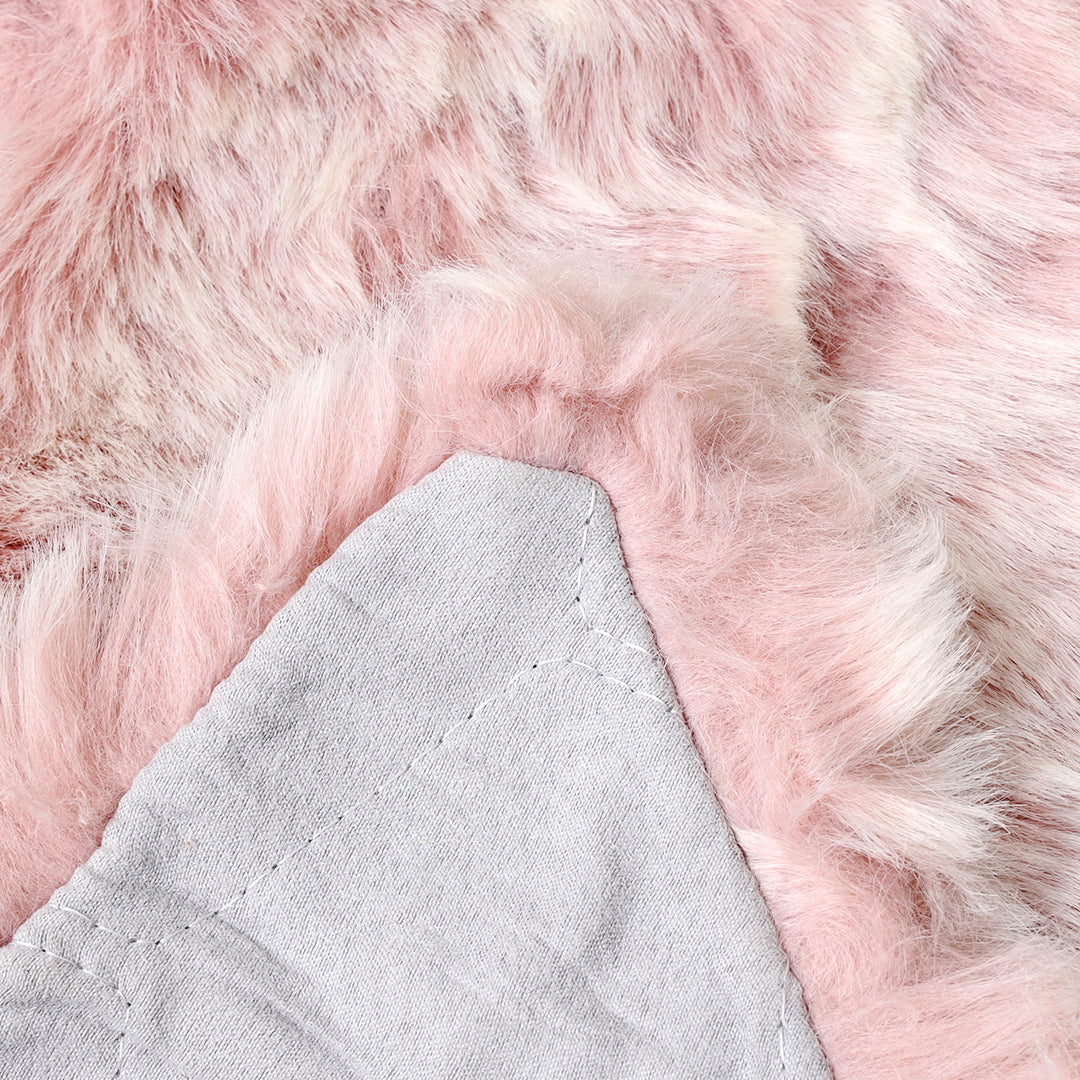 Indoor Anti-Slip Shaggy Rug- Pink