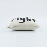 Prime Throw Cushion Cover- Mr. Right