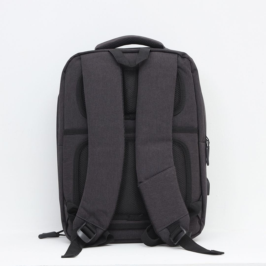 Unisex Stylish USB Charging Laptop Backpack Bag