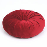 Round Pumpkin Style Plush Cushion