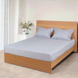 4-Pcs Fancy Macchiato Silver Grey Bedding Set