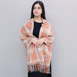 Woolen Large Check Design Scarves