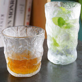 Glacier Pattern Frosted Glass Set-6 Pcs