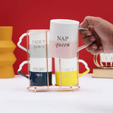 Luxury Divinity Grace Bone-China Mug Stack (5 pcs)