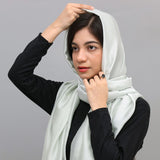 Silk Fabric Plain long Scarves