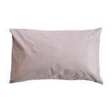 3- Pcs Plain Grey Cotton Duvet Cover Set