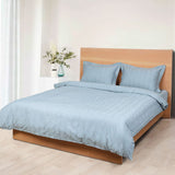 4-Pcs Fancy Macchiato Aqua Bedding Set