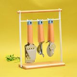 Tessie & Jessie 6 Pieces Utensil Set With  Stand