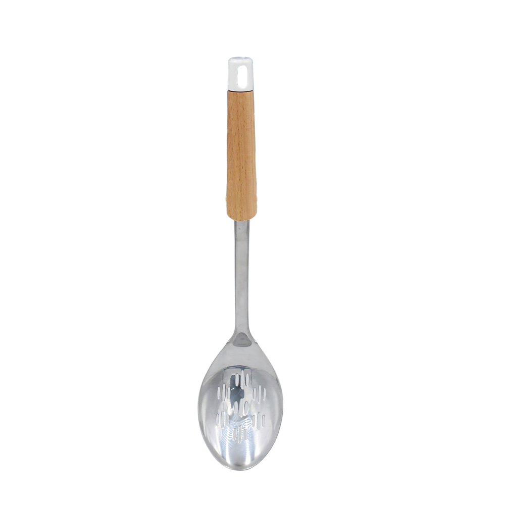 Stainless Steel Slotted Spoon Kitchen Utensils (4186342555757)