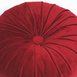 Round Pumpkin Style Plush Cushion