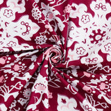 Garnet Floral 3-Pcs Pure Cotton Bedsheet Set
