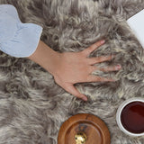Indoor Shaggy Rug- Husky Gray