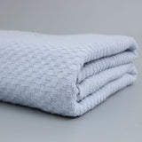 Zero Twist Honey Comb Design Bath Towels