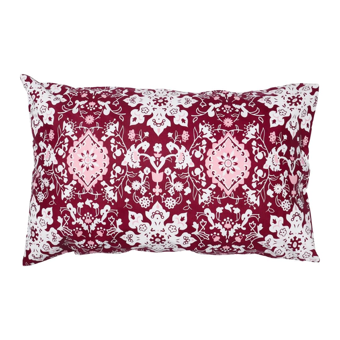 Garnet Floral 3-Pcs Pure Cotton Bedsheet Set