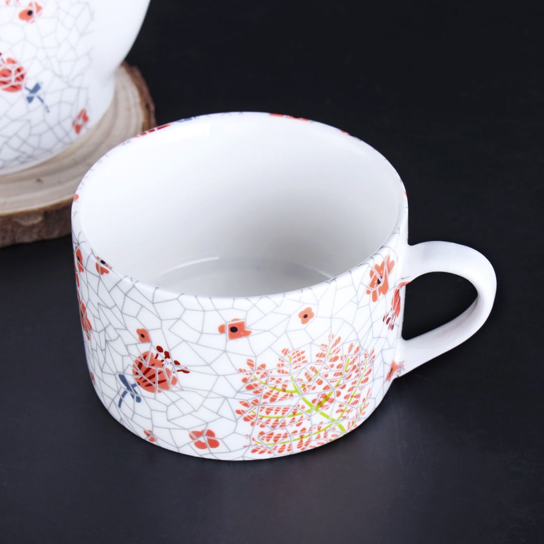 Spotty Bunny Design Ceramic Tea Pot Set 3- PCS