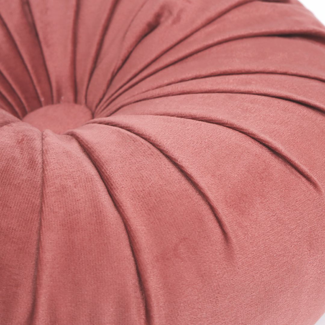 Round Pumpkin Style Plush Cushion