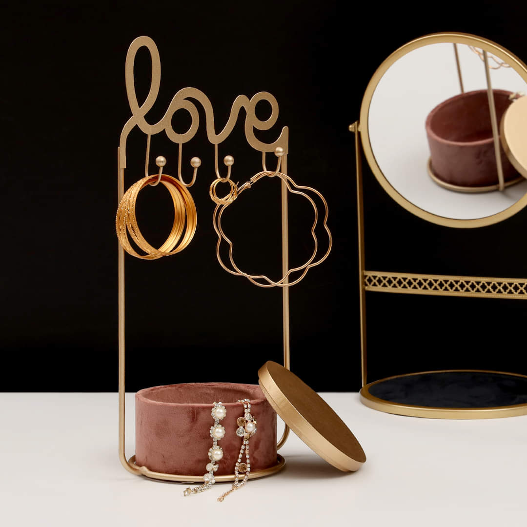 Love Design Jewelry Holder & Hook Stand