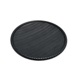Black Floral  Rice Plate - Melamine (4186354024557)