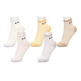 Fashion Icon Premium No Show Ankle Socks (Pack of 5)