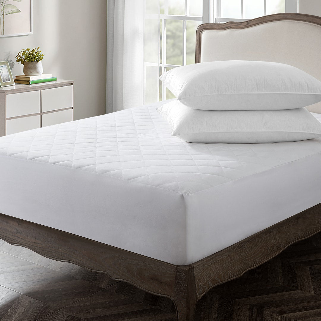 Premium Quality Quilted Skirt Mattress Protector Cover