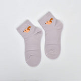 Cute Foxi Premium No Show Ankle Socks (Pack of 5)