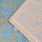 Lava Grey Pattern King Size (7.6 X 5.25 Feet) Thick & Cozy Floor Rug