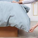 4-Pcs Fancy Macchiato Aqua Bedding Set