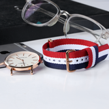 Xinkon European Style Stripe Wrist Watch