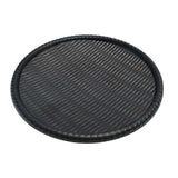 Black Floral  Rice Plate - Melamine (4186354024557)