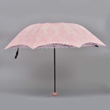 Embroidery Pink Umbrella