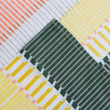 Rugby Stripes 3-Pcs Pure Cotton Bedsheet Set